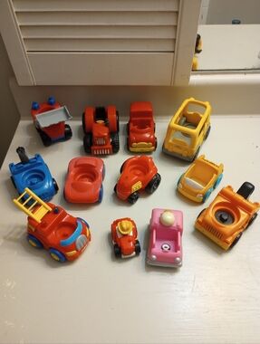 Fisher Price Little People Bundle Of 12 Miscellaneous Vehicles